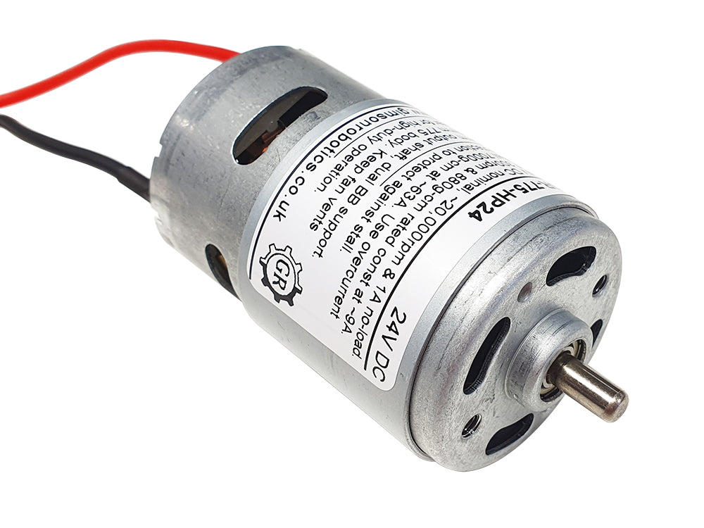 GR-775-HP24 High Power 24V DC 775 Electric Motor – Gimson Robotics